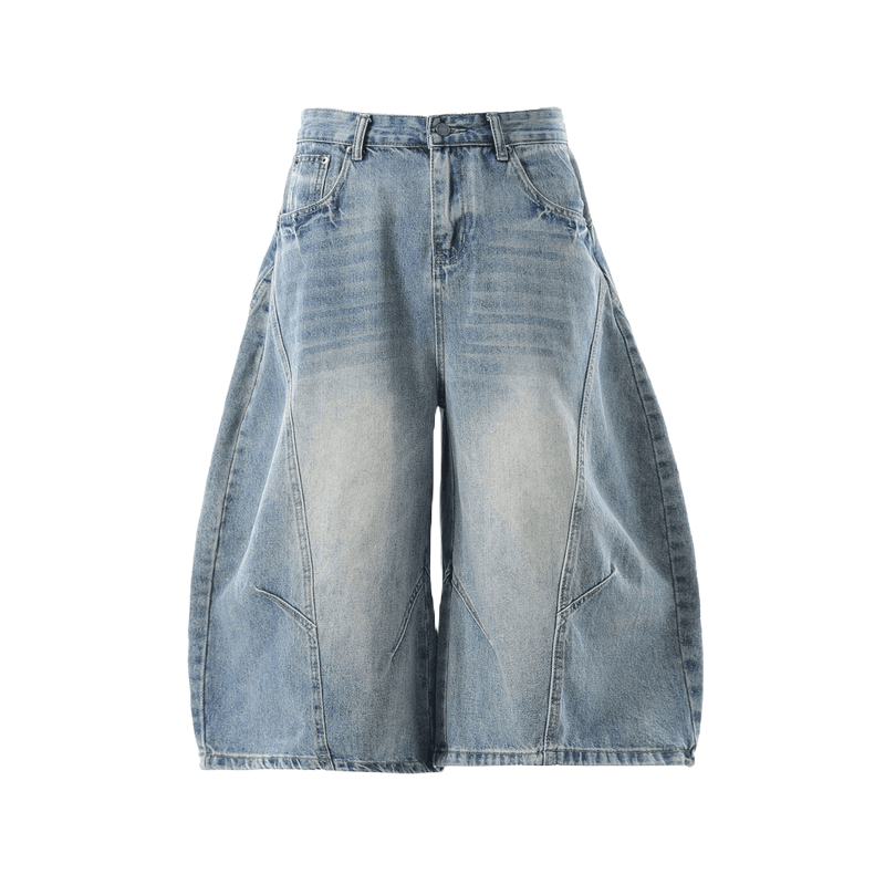 Wide-Leg Jorts