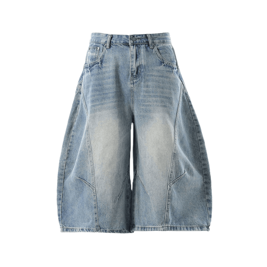 Wide-Leg Jorts