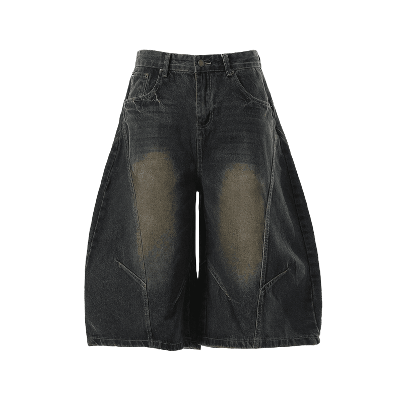 Wide-Leg Jorts