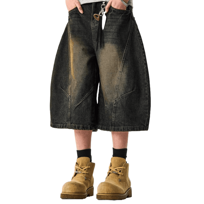 Wide-Leg Jorts