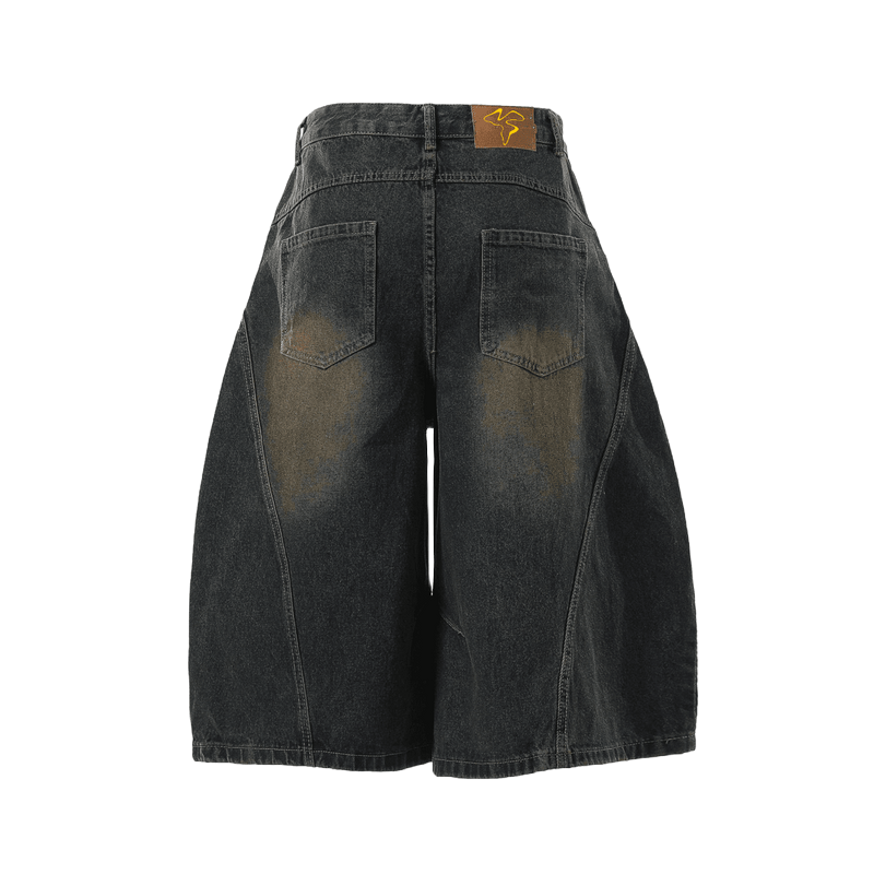 Wide-Leg Jorts