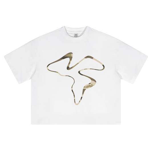 Camo Tee Cropped (280GSM)