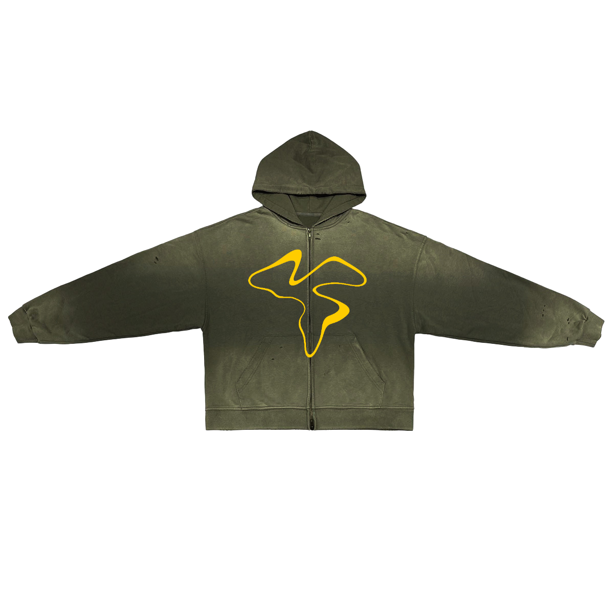 Washed Double Zip (420GSM)